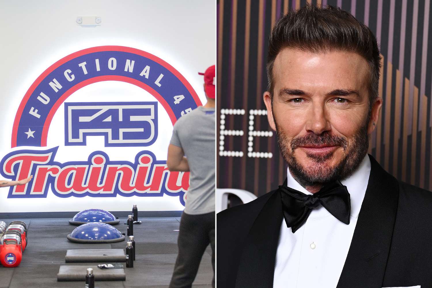 f45 training and david beckham