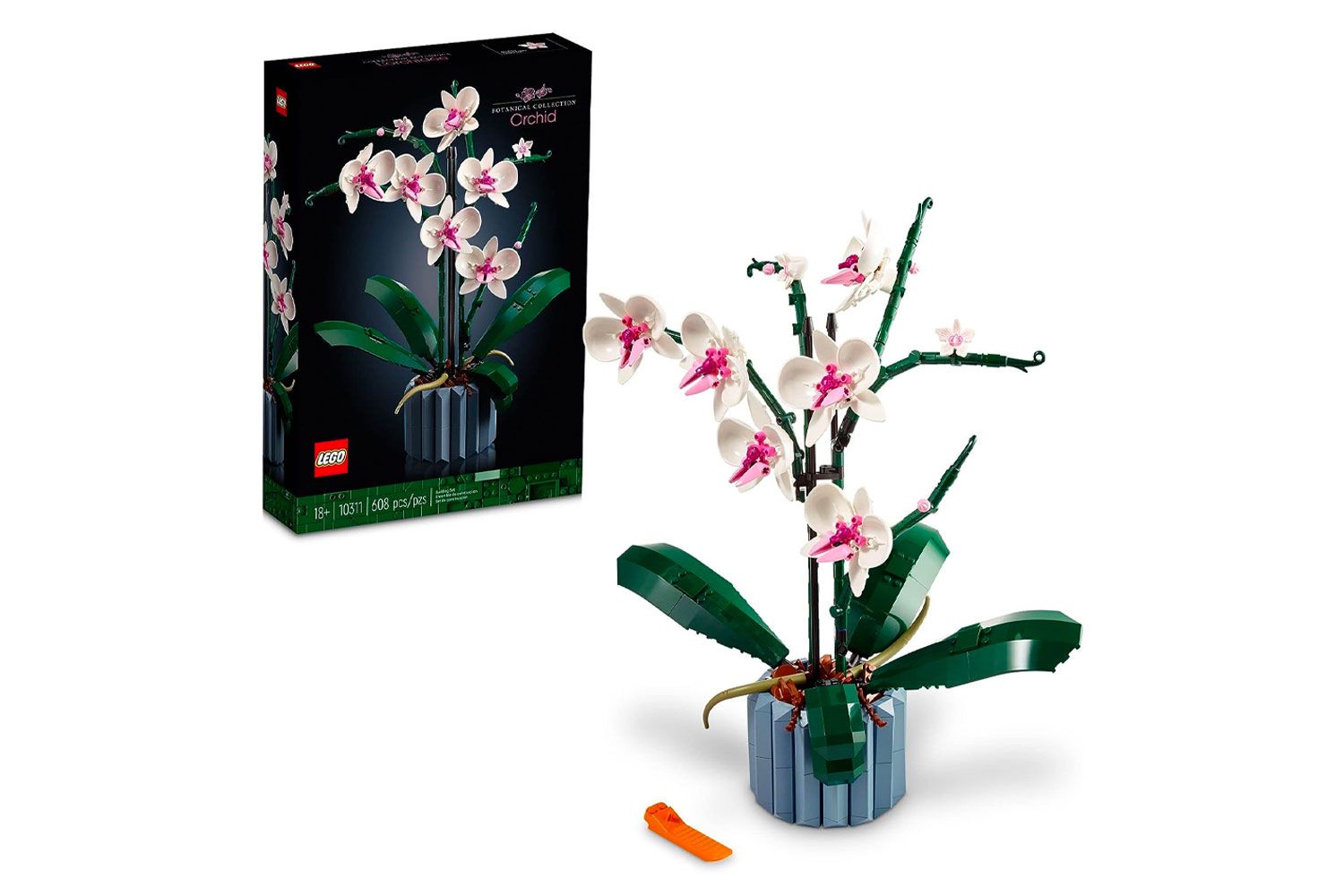 Amazon Prime Day LEGO Icons Orchid 10311 Artificial Plant Building Set with Flowers