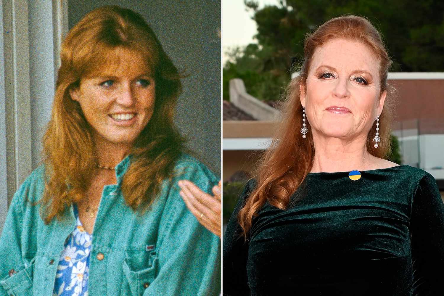 sarah ferguson then/now