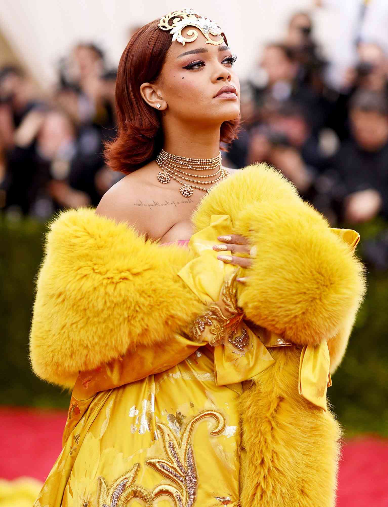 Rihanna arrives at The Metropolitan Museum of Art's Costume Institute benefit gala celebrating "China: Through the Looking Glass"