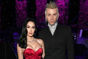 Megan Fox and Machine Gun Kelly attend the Pre-GRAMMY Gala & GRAMMY Salute to Industry Icons Honoring Julie Greenwald and Craig Kallman