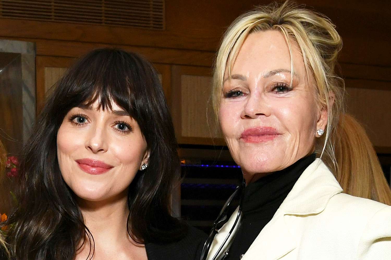 Dakota Johnson, and Melanie Griffith attend the Boat Rocker & TeaTime Pictures LA Screening of 'SLIP' hosted by Dakota Johnson at NeueHouse Hollywood on April 18, 2023 in Hollywood, California.