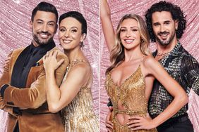 Giovanni Pernice and Amanda Abbington on Strictly Come Dancing; Zara McDermot and Graziano Di Prima on Strictly Come Dancing