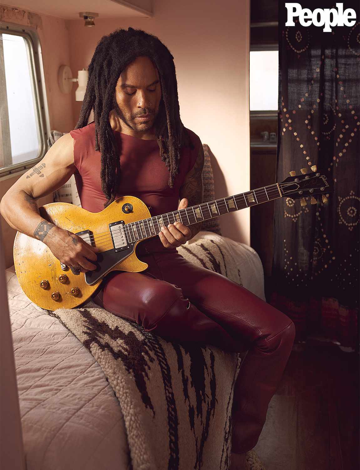 Lenny Kravitz photographed in Malibu, CA, on January 17, 2024.