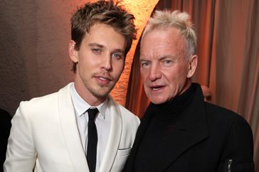 Austin Butlerand Sting seen at the New York Premiere of Warner Bros. Dune: Part Two After Party at American Museum of Natural History Museum on February 25, 2024