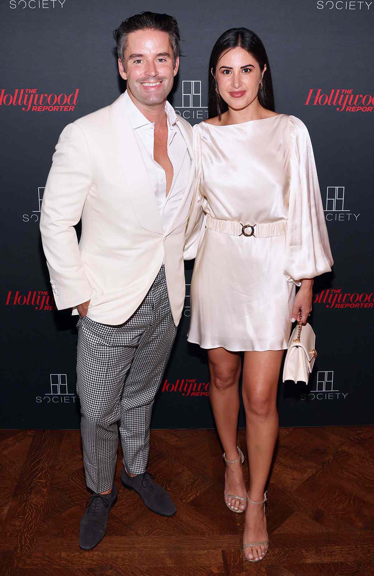 Jesse Lally and Michelle Lally attend the 2022 LA Power Broker Awards presented by The Hollywood Reporter and The Society Group at Heimat on September 20, 2022 in Los Angeles, California. 