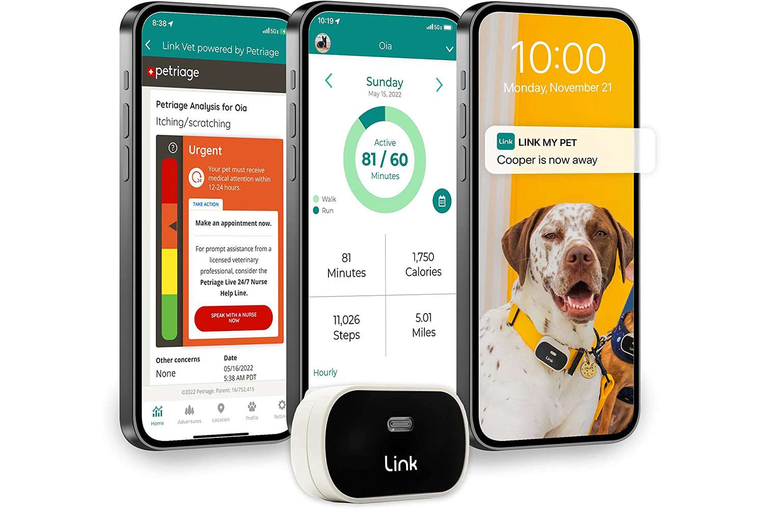 Link The Link Smart Pet Wearable