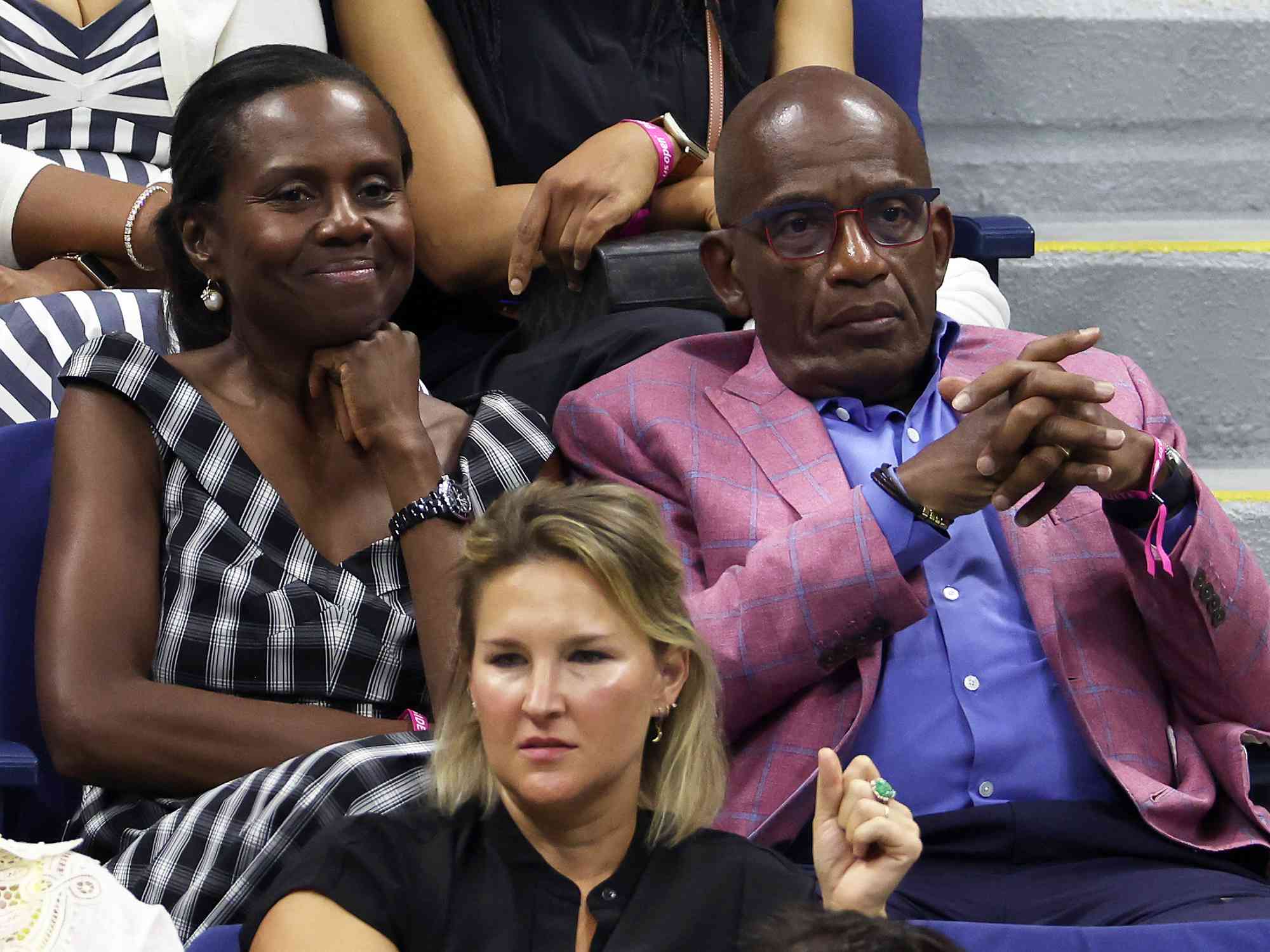 Al Roker and Deborah Roberts on Day Thirteen of the 2023 US Open