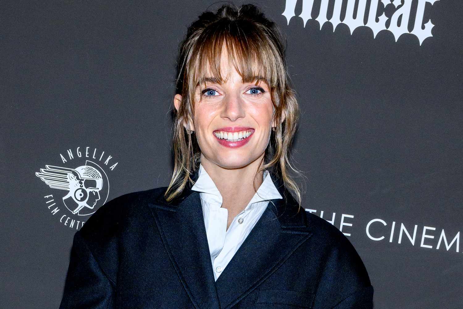 Maya Hawke attends a screening of "Wildcat" at Angelika Film Center on April 11, 2024 in New York City. 