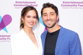 Kelsey Anderson and Joey Graziadei attend the 2024 Entertainment Community Fund Gala at Marriott Marquis Theater on April 08, 2024 in New York City. 