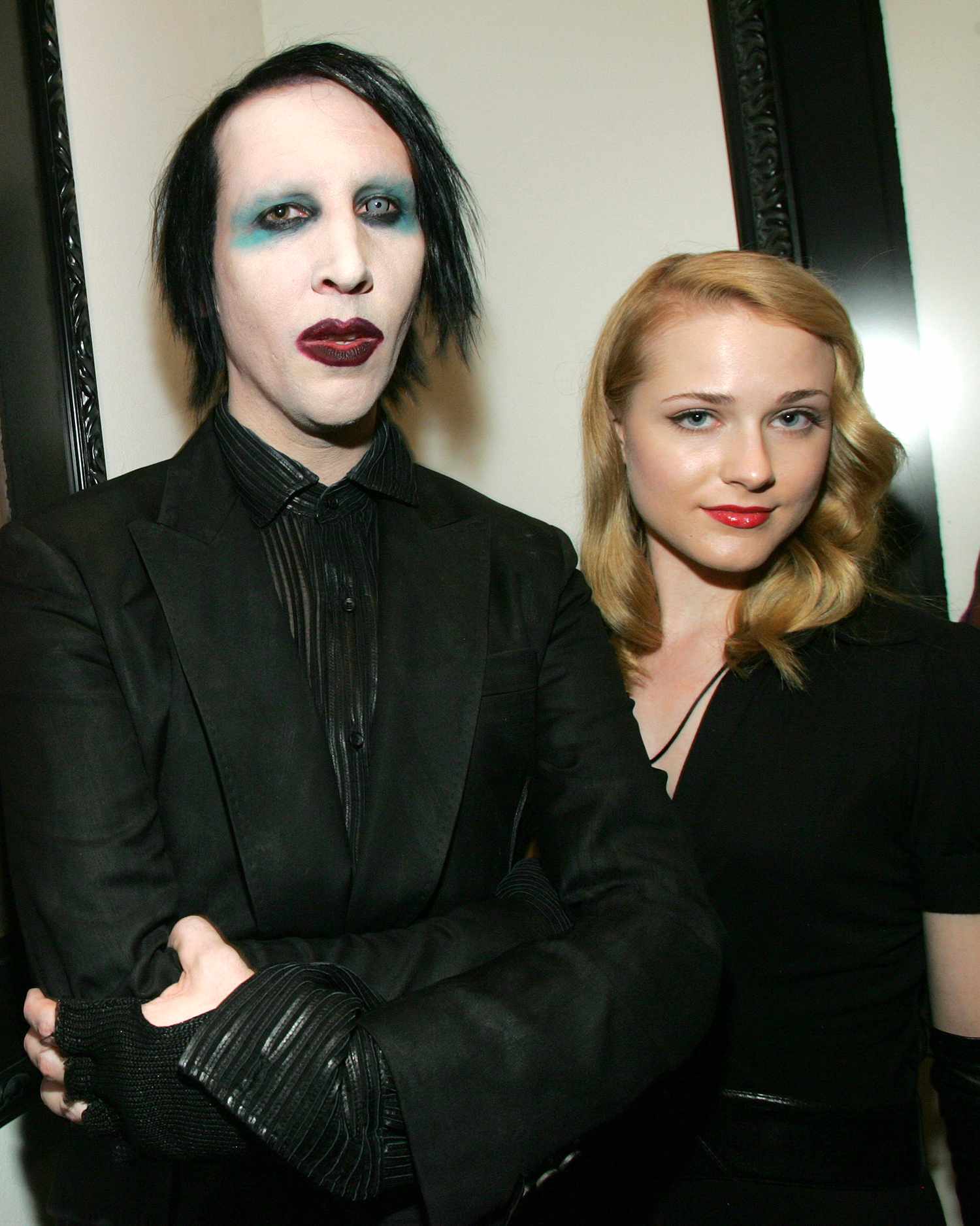 Marilyn Manson and Evan Rachel Wood