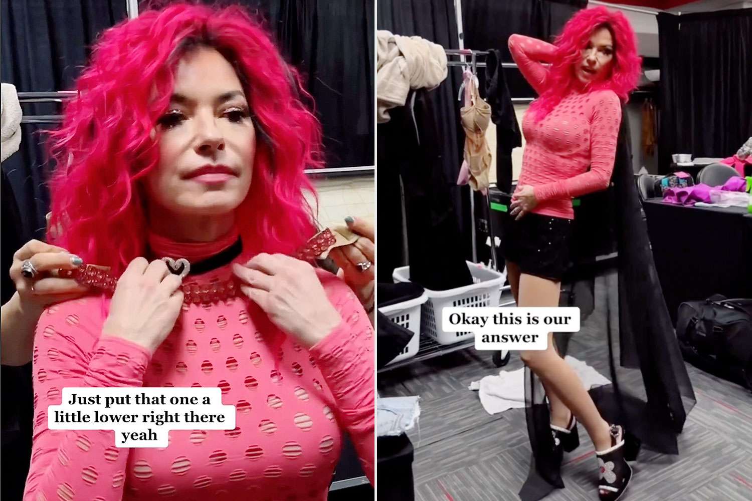 Shania Twain on Repurposes Old Costumes for New Tour