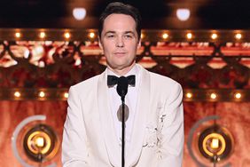  Jim Parsons speaks onstage during The 77th Annual Tony Awards at David H. Koch Theater at Lincoln Center on June 16, 2024 in New York City. 