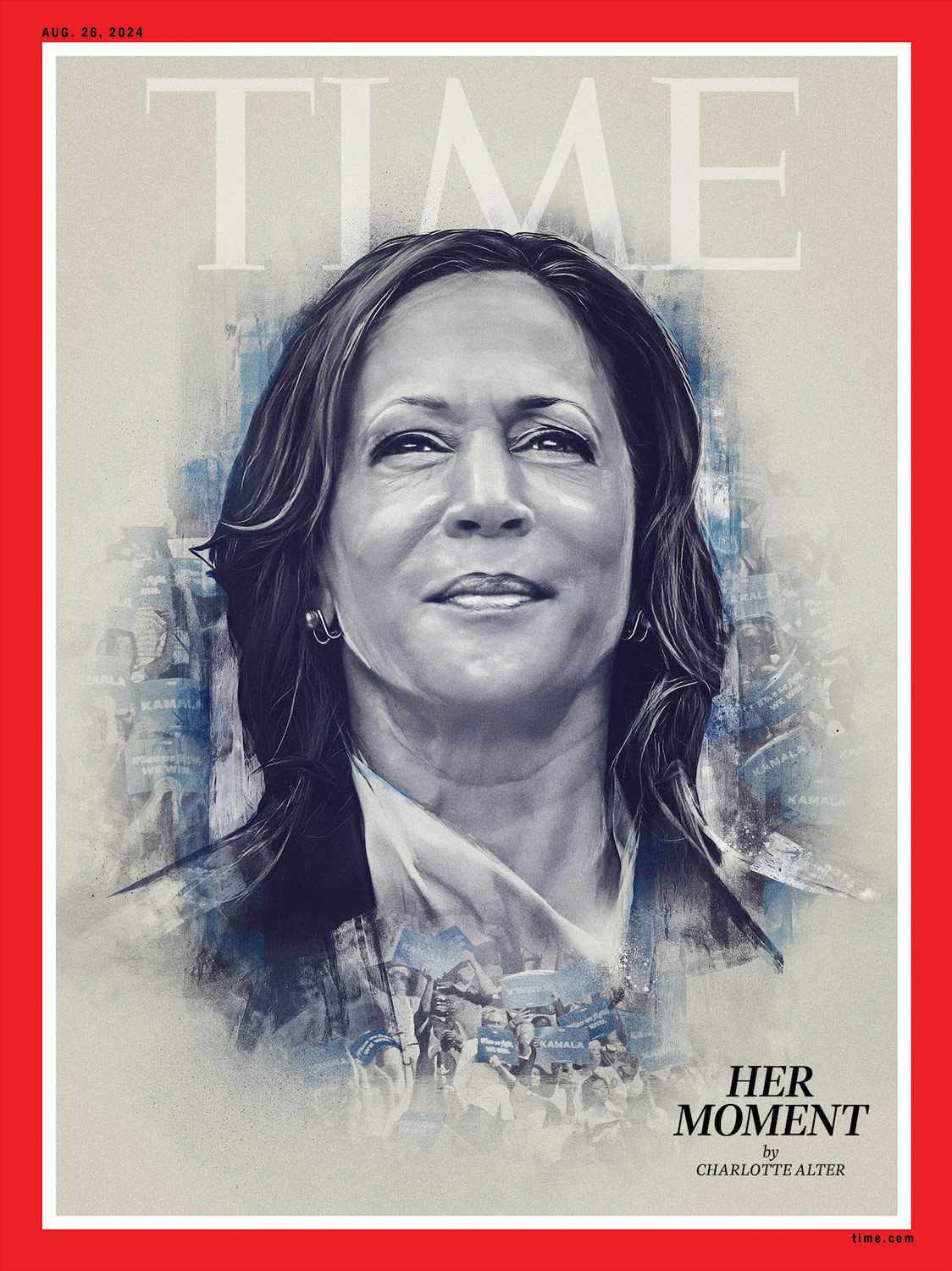 Kamala Harris TIME cover