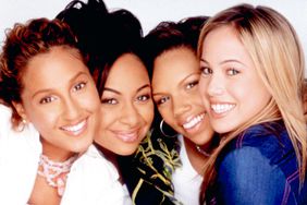 THE CHEETAH GIRLS, Sabrina Bryan, Raven-Symone, Kiely Williams, Adrienne Bailon, 2003.