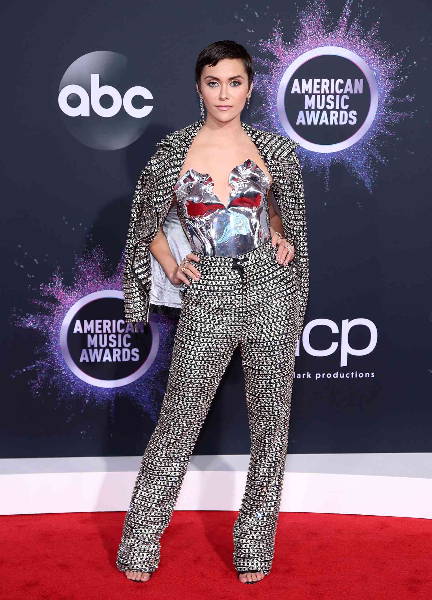 Alyson Stoner attends the 2019 American Music Awards at Microsoft Theater on November 24, 2019