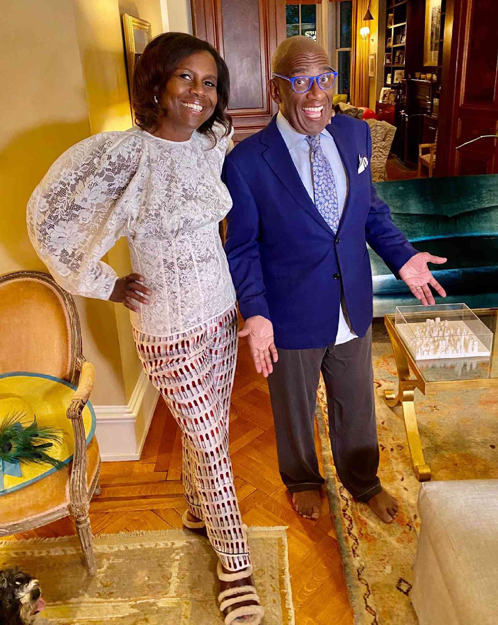 Al Roker and Deborah Roberts