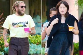 Jonah Hill and Olivia Millar go out for ice cream with family in Malibu.