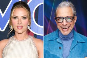 Scarlett Johansson at 'Fly Me To The Moon' New York premiere; THE KELLY CLARKSON SHOW -- Episode J140 -- Pictured: Jeff Goldblum 