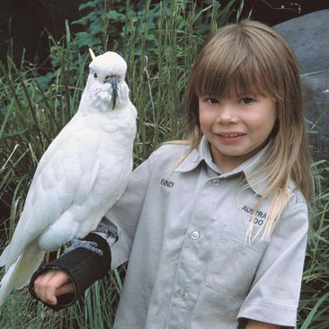 Grace Warrior Twins with Mom Bindi Irwin, Late Grandpa Steve Irwin While Meeting Family Cockatoo: 'Family Forever'