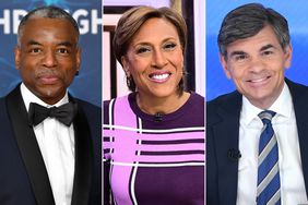 LeVar Burton, Robin Roberts, and George Stephanopoulos