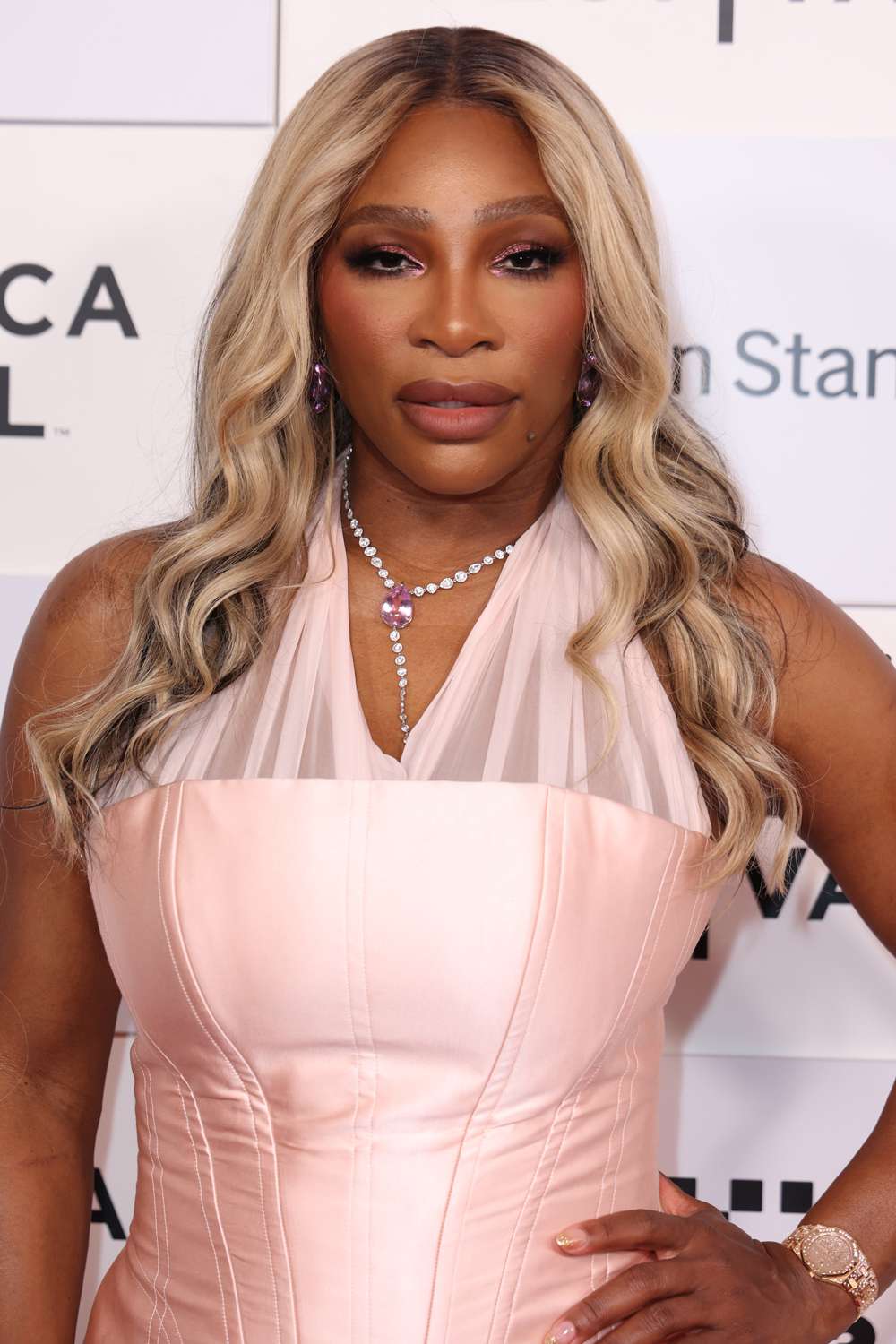 Serena Williams attends the "In The Arena: Serena Williams" Premiere during the 2024 Tribeca Festival