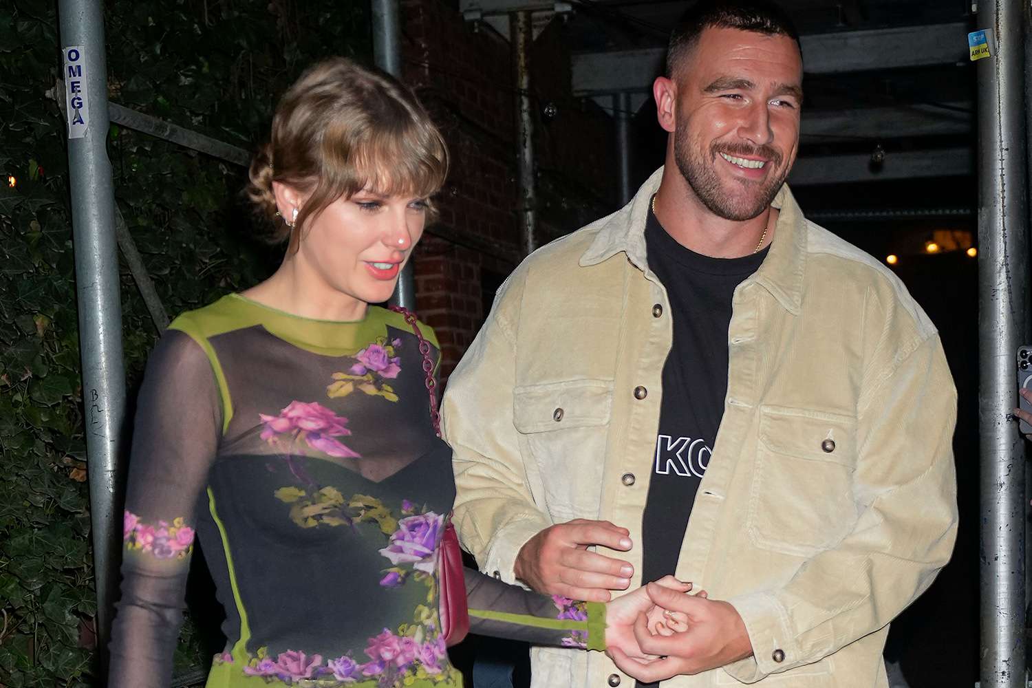 Travis Kelce Taylor Swift New York 10 15 23