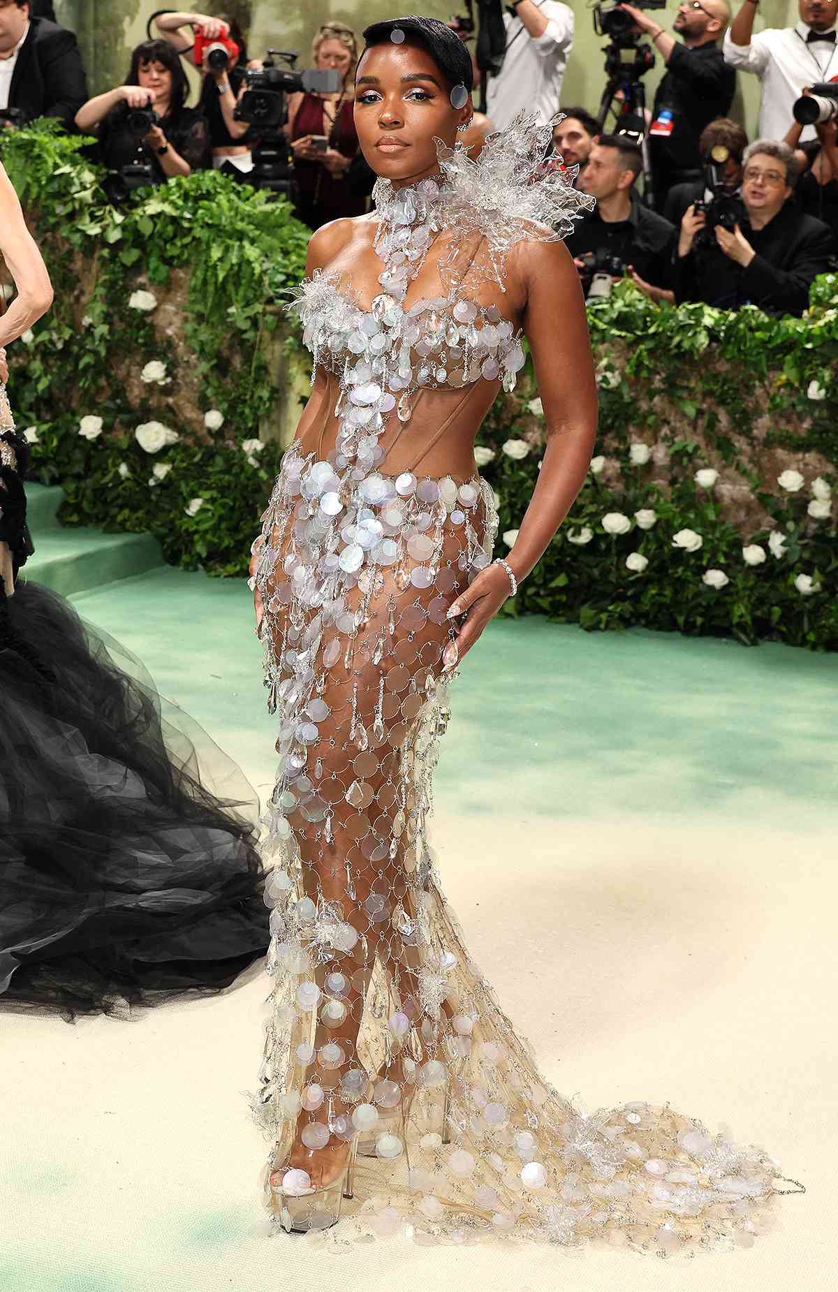 Janelle Monae attends The 2024 Met Gala Celebrating "Sleeping Beauties: Reawakening Fashion" at The Metropolitan Museum of Art on May 06, 2024