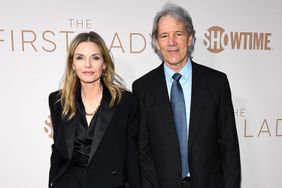 Michelle Pfeiffer and David E. Kelley attend Showtime's FYC Event and Premiere for "The First Lady"