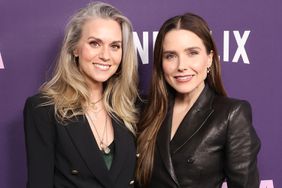 Hilarie Burton and Sophia Bush attend the Netflix "Girls5eva" season premiere at Paris Theater on March 07, 