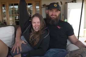 Ronda Rousey and Travis Browne