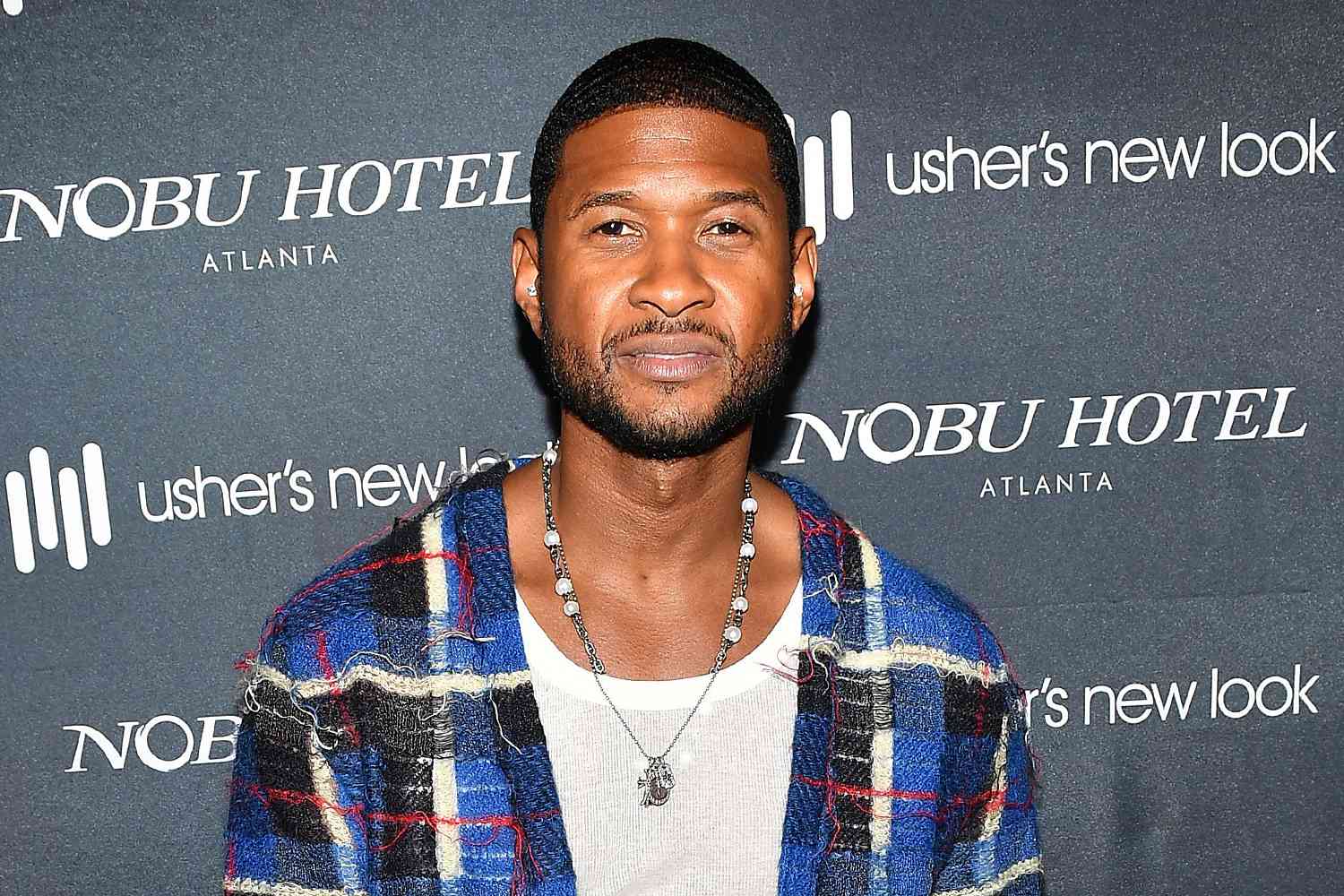 Usher attends Usher's New Look presents "2023 Disruptivator Summit: Be Your Own Superhero" on July 19, 2023 in Atlanta, Georgia.