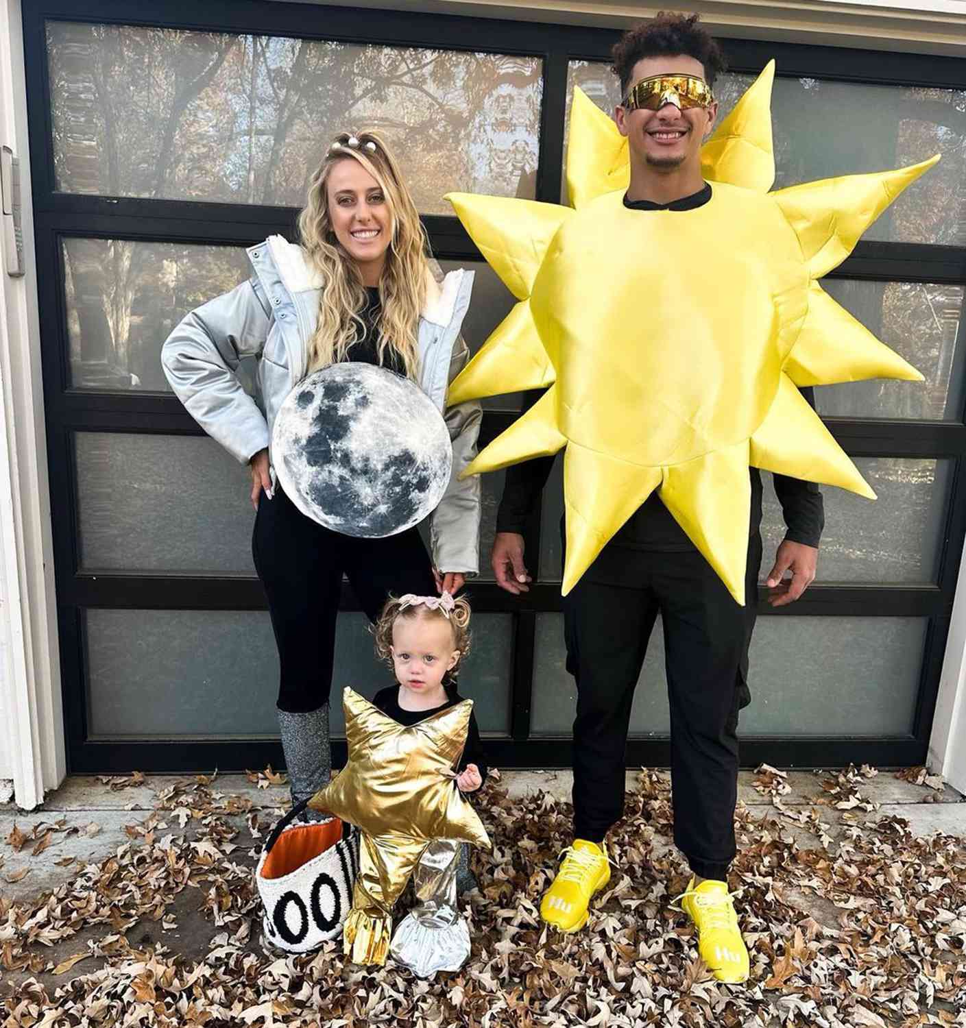 Pregnant Brittany Mahomes Celebrates Halloween with Celestial Family Costumes: 'The Sun, The Moon and The Ster'