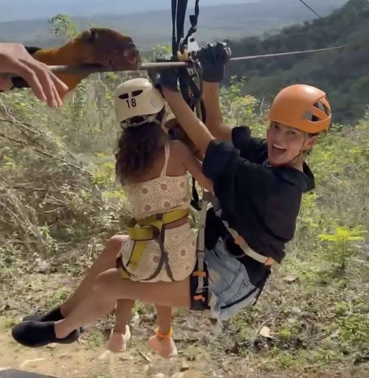 Chrissy teigen takes her kids ziplining instagram 06 30 24