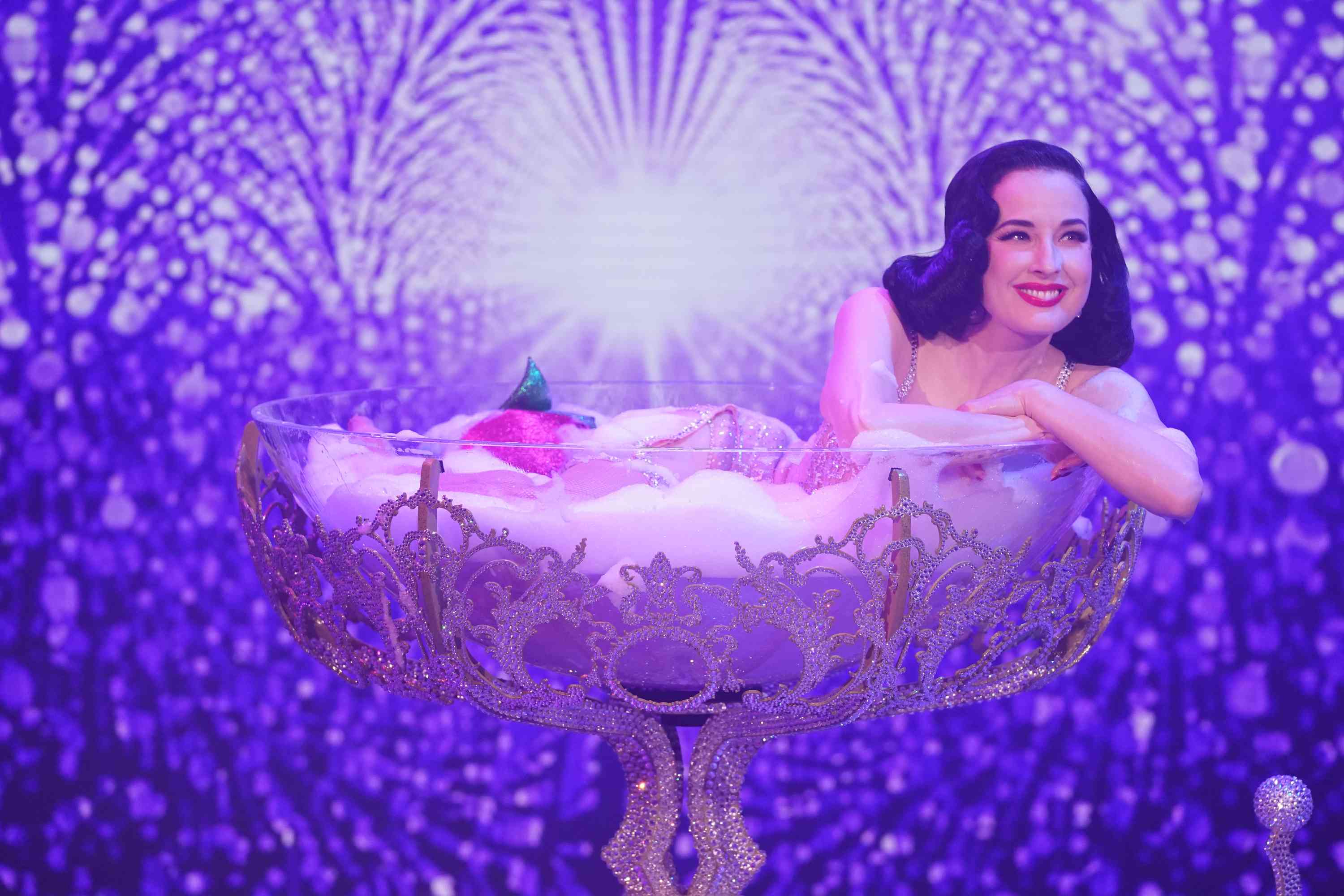 Dita Von Teese perfomring 02 14 20