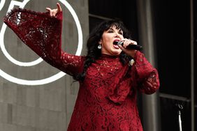 Ann Wilson of Heart performs onstage during the Foo Fighters 20th Anniversary Blowout at RFK Stadium on July 4, 2015 in Washington, DC. 