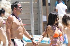 The Real Housewives of New Jersey star Teresa Giudice packs on the PDA with her husband Luis Ruelas as the pair enjoy their sun-soaked beach holiday out in Mykonos celebrating their one year wedding anniversary. 