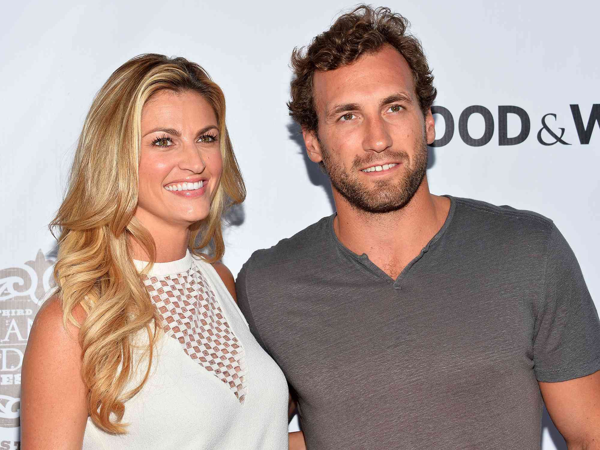 Erin Andrews and Jarret Stoll arrive at the opening night of the 2013 Los Angeles Food & Wine Festival 