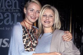 Cameron Diaz and Chimene Diaz at the Third Annual GQ Men of the Year Awards in 1998.