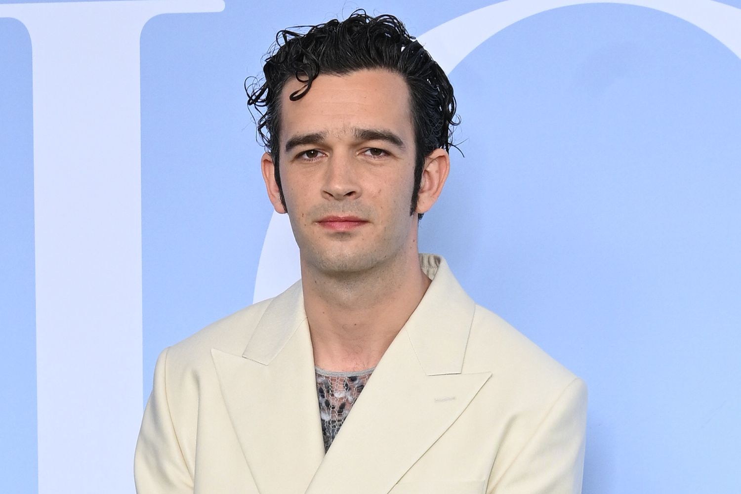 Matthew Healy attends the Dior Homme Menswear Spring Summer 2023 show