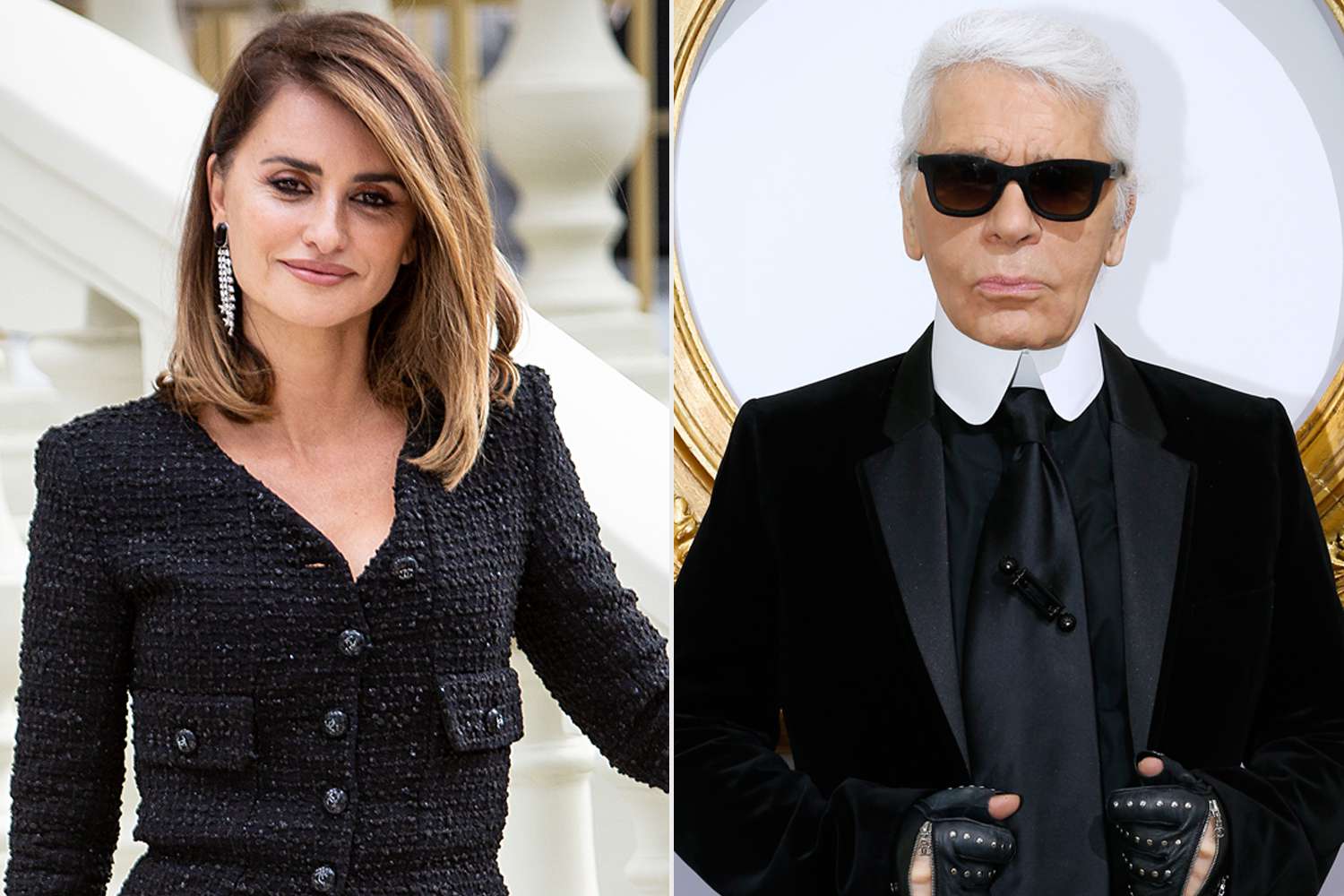 Penelope Cruz; Karl Lagerfeld