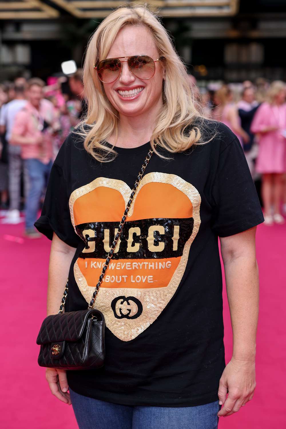 Rebel Wilson attends the gala premiere performance of "Mean Girls: The Musical" at The Savoy Theatre on June 26, 