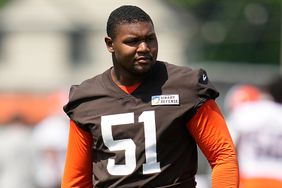 Cleveland Browns defensive tackle Mike Hall Jr.