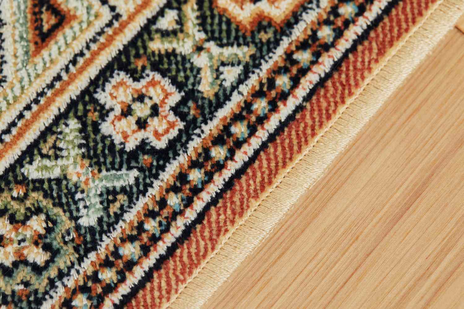 A closeup of the AllModern Ovid Rug