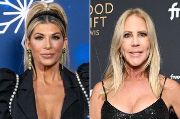 Alexis Bellino and Vicki Gunvalson