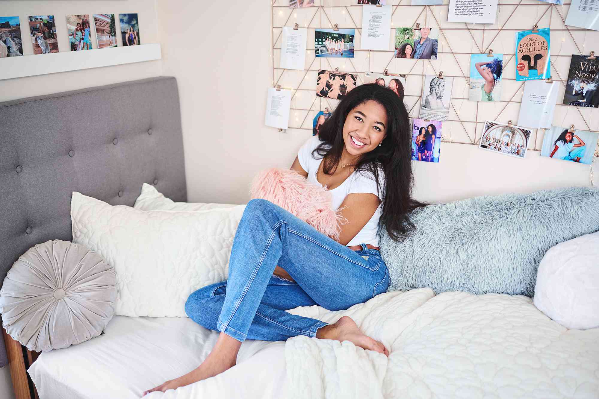 Aoki Lee Simmons Pottery Barn Teen Dorm Makeover