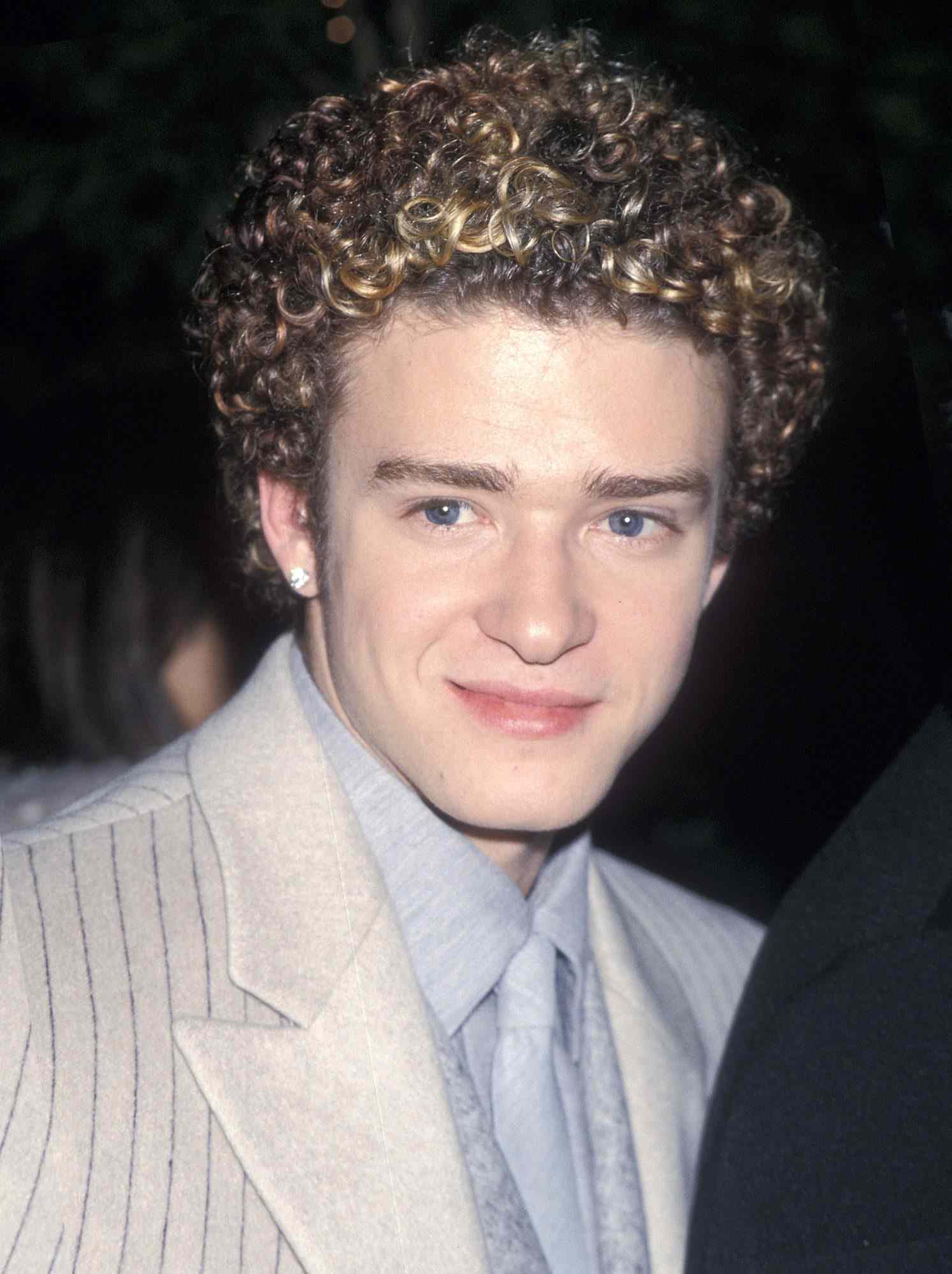 Singer Justin Timberlake of NSYNC attends the 42nd Annual Grammy Awards Pre-Party Hosted by Clive Davis on February 22, 2000