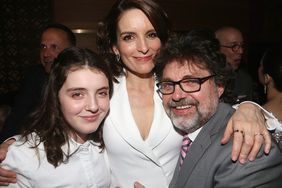 Alice Zenobia Richmond, mother Tina Fey and husband Jeff Richmond pose at the opening night after party for the new musical "Mean Girls" on Broadway based on the cult film at TAO Downtown on April 8, 2018 in New York City