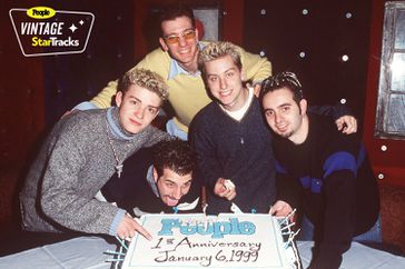 *NSYNC during Teen People's First Anniversary Party at The Key Club in Los Angeles, California