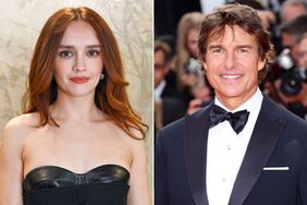 Olivia Cooke and Tom Cruise 